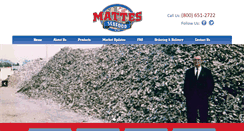 Desktop Screenshot of mattesseafood.com